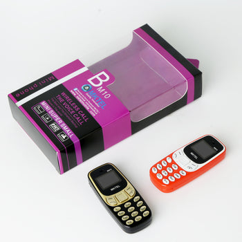 BM10 Mini Keypad Mobile – Dual SIM PTA Approved | Voice Changer | Auto Call Recording | Compact Pocket Phone